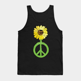 Hippie Flower Power Tree Tank Top